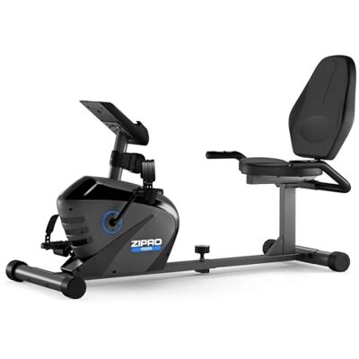 ZIPRO Vision hometrainer, ergometer, fitnessfiets, magneetfiets, ergometer tot 120 kg, homefiets, hometrainer, fiets op batterijen ZIPRO Vision hometrainer, ergometer, fitnessfiets, magneetfiets, ergometer tot 120 kg, homefiets, hometrainer, fiets op batterijen