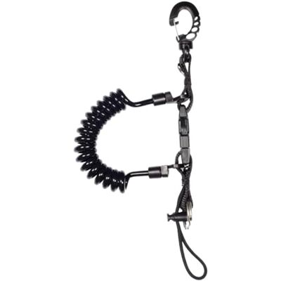 Mares Spring Coil spiraalkabel, zwart, één maat Mares Spring Coil spiraalkabel, zwart, één maat