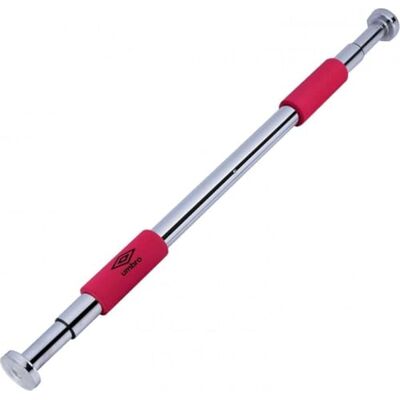 Umbro Optrekstang, max. 100 kg, verstelbaar van 62 tot 100 cm, wandmontage en deurkozijn 62-85 cm, schuimrubberen handgrepen Umbro Optrekstang, max. 100 kg, verstelbaar van 62 tot 100 cm, wandmontage en deurkozijn 62-85 cm, schuimrubberen handgrepen