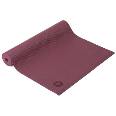 Bodhi ASANA yogamat van pvc, vrij van schadelijke stoffen, antislip en machinewasbaar, trainingsmat voor fitness, pilates en gymnastiek, 183 x 60 x 4,5 mm Bodhi ASANA yogamat van pvc, vrij van schadelijke stoffen, antislip en machinewasbaar, trainingsmat voor fitness, pilates en gymnastiek, 183 x 60 x 4,5 mm