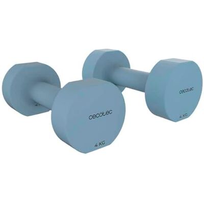 Cecotec Drumfit 400 DoubleNeo Set d'haltères de 1 à 5 kg, revêtement en néoprène, design compact et anti-roulement, entraînement de force, mobilité, équilibre et résistance Cecotec Drumfit 400 DoubleNeo Set d'haltères de 1 à 5 kg, revêtement en néoprène, design compact et anti-roulement, entraînement de force, mobilité, équilibre et résistance