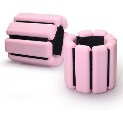 OulQinyhome 2 stuks verstelbare polsgewichten voor pols en enkel, fitnessarmband voor yoga, pilates, hardlopen, zwemmen en krachttraining OulQinyhome 2 stuks verstelbare polsgewichten voor pols en enkel, fitnessarmband voor yoga, pilates, hardlopen, zwemmen en krachttraining