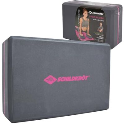Schildkröt Fitness yogablok, pilatesblok, yoga- en meditatiekussen, rekhulp, van praktisch en zacht schuim Schildkröt Fitness yogablok, pilatesblok, yoga- en meditatiekussen, rekhulp, van praktisch en zacht schuim