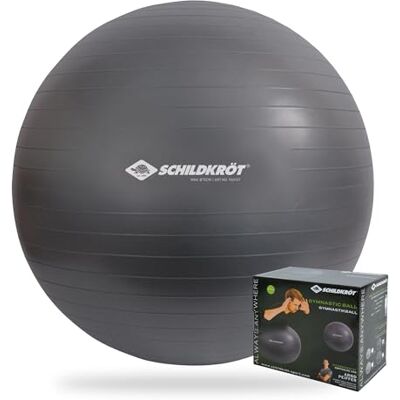 Schildkröt Gymnastiekbal voor volwassenen, 55 cm, zilverkleurig Schildkröt Gymnastiekbal voor volwassenen, 55 cm, zilverkleurig