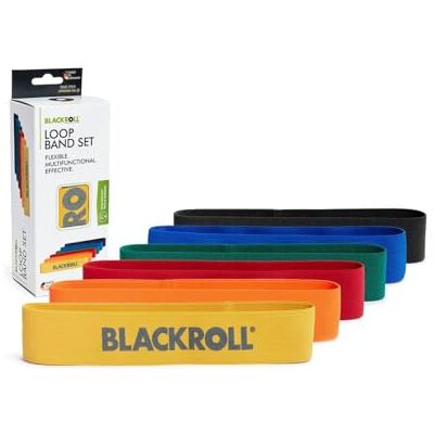 BLACKROLL LOOP BAND Elastische banden voor fitness en krachttraining 3 verschillende weerstanden Weerstandsband voor stabiele spieren Fitnessbanden per stuk of als set BLACKROLL LOOP BAND Elastische banden voor fitness en krachttraining 3 verschillende weerstanden Weerstandsband voor stabiele spieren Fitnessbanden per stuk of als set