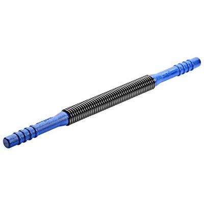 Bad Company Flexibele halter, koninklijke veer, extra sterke weerstandsveer, Power Twist onderarm- en bovenarmtrainer voor thuisgymnastiek, blauw Bad Company Flexibele halter, koninklijke veer, extra sterke weerstandsveer, Power Twist onderarm- en bovenarmtrainer voor thuisgymnastiek, blauw