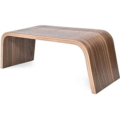 Valiai Robuuste houten bank, geschikt voor theeceremonie, yoga, zijdespost, meditatie voor beginners, als gebedsbank en voor een gezonde en rechte houding, walnoothouten bank Valiai Robuuste houten bank, geschikt voor theeceremonie, yoga, zijdespost, meditatie voor beginners, als gebedsbank en voor een gezonde en rechte houding, walnoothouten bank