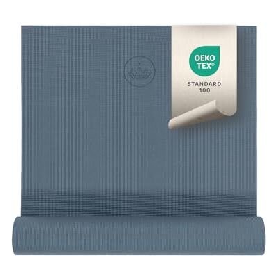 Lotuscrafts Mudra Studio Yogamat, milieuvriendelijk, antislip, voor thuis en fitnessstudio, dun en licht, 183 x 50 x 0,5 cm Lotuscrafts Mudra Studio Yogamat, milieuvriendelijk, antislip, voor thuis en fitnessstudio, dun en licht, 183 x 50 x 0,5 cm