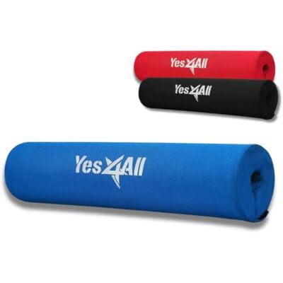 Yes4All Nylon Foam Halter Pad voor Heupduwen, Hurken, Gewichtheffen, Extra Dik Kussen, Olympische Lifting, Klittenband, Gewatteerde Schouders, Gym Accessoires Yes4All Nylon Foam Halter Pad voor Heupduwen, Hurken, Gewichtheffen, Extra Dik Kussen, Olympische Lifting, Klittenband, Gewatteerde Schouders, Gym Accessoires