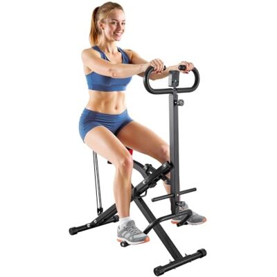 VEVOR Diepe squatmachine, opvouwbaar gereedschap voor trainingsoefeningen, glutei trainer met 5-traps instelbare weerstand, trainingsapparatuur voor thuis voor glutei en benen VEVOR Diepe squatmachine, opvouwbaar gereedschap voor trainingsoefeningen, glutei trainer met 5-traps instelbare weerstand, trainingsapparatuur voor thuis voor glutei en benen