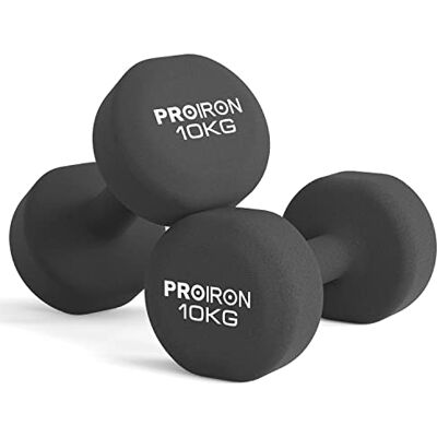 PROIRON 1 paar neopreen halters, fitnesstraining, gewichten voor armen en handen, voor pilates, 1 kg, 1,5 kg, 2 kg, 3 kg, 4 kg, 5 kg, 8 kg, 10 kg PROIRON 1 paar neopreen halters, fitnesstraining, gewichten voor armen en handen, voor pilates, 1 kg, 1,5 kg, 2 kg, 3 kg, 4 kg, 5 kg, 8 kg, 10 kg