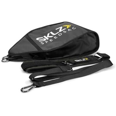 SKLZ Speed Bag, trainingslee met variabele weerstand, krachttraining, riem en riem, verstelbaar, zwart, 4,54 tot 13,6 kg SKLZ Speed Bag, trainingslee met variabele weerstand, krachttraining, riem en riem, verstelbaar, zwart, 4,54 tot 13,6 kg