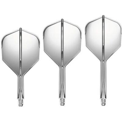GOAT Air No6 dartvleugels, short/inbetween/medium, 3 flights van kunststof met steel, dart accessoires GOAT Air No6 dartvleugels, short/inbetween/medium, 3 flights van kunststof met steel, dart accessoires