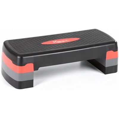 KM KM Fit KM-Fit Fitness Stepper Aerobic Step voor thuis 3-traps in hoogte verstelbare step-bench belastbaar tot 200 kg Home Stepper gymnastiek met antislipmat gewatteerde bank KM KM Fit KM-Fit Fitness Stepper Aerobic Step voor thuis 3-traps in hoogte verstelbare step-bench belastbaar tot 200 kg Home Stepper gymnastiek met antislipmat gewatteerde bank