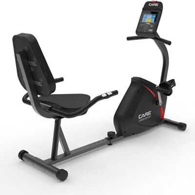 CARE FITNESS Velo d'appartement Cardio Master Connecté Réglable & Confortable Pédales Sanglées Résistance Magnétique 21 Programmes CARE FITNESS Velo d'appartement Cardio Master Connecté Réglable & Confortable Pédales Sanglées Résistance Magnétique 21 Programmes