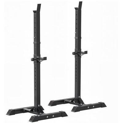 HOMCOM Trainingsondersteuning voor lange halterstang, 150 kg Maximale belasting: HOMCOM Trainingsondersteuning voor lange halterstang, 150 kg Maximale belasting: