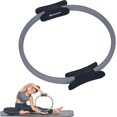 Schildkröt ® Pilates-ring, apparaat voor coretraining, diameter 37 cm, grijs Schildkröt ® Pilates-ring, apparaat voor coretraining, diameter 37 cm, grijs