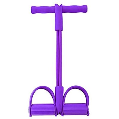 YYSTRAP Oefenpedaal voor voeten, buikspieren, fitness, buikspieren, optrektouw, weerstandsband (paars) YYSTRAP Oefenpedaal voor voeten, buikspieren, fitness, buikspieren, optrektouw, weerstandsband (paars)