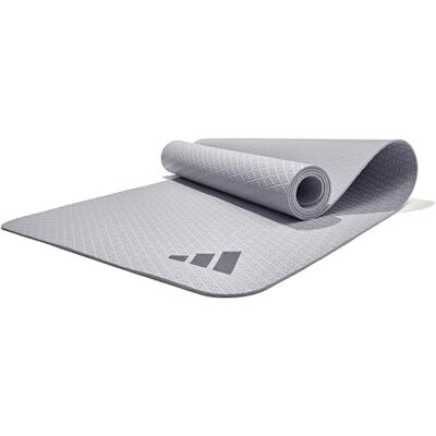 Adidas Yoga Mat, 4 mm, 50% gerecyclede materialen, PVC-vrij, antislip en gestructureerd oppervlak (176 x 61 cm) voor perfecte grip Adidas Yoga Mat, 4 mm, 50% gerecyclede materialen, PVC-vrij, antislip en gestructureerd oppervlak (176 x 61 cm) voor perfecte grip