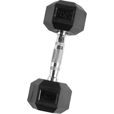 VirtuFit Hexa Dumbbell Halterset, 2 x 5 kg VirtuFit Hexa Dumbbell Halterset, 2 x 5 kg