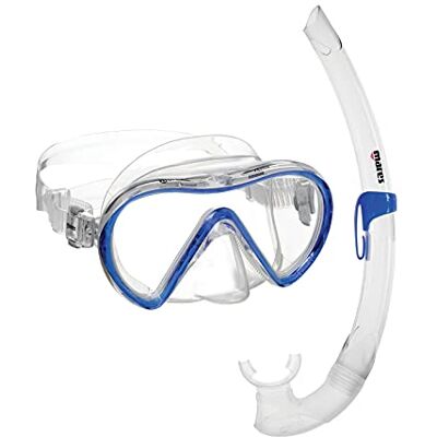 Mares Aquazone Combo Vent masker en snorkel, combo bestaande uit masker en mondstuk voor volwassenen, uniseks Mares Aquazone Combo Vent masker en snorkel, combo bestaande uit masker en mondstuk voor volwassenen, uniseks