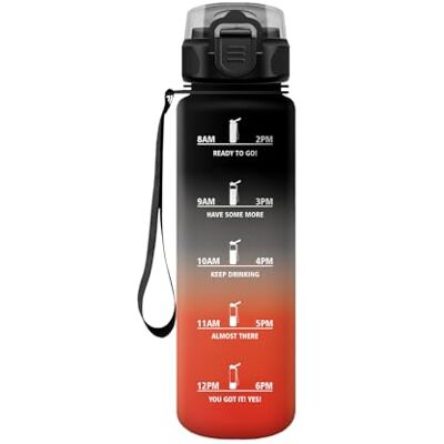 HoneyHolly Sportdrinkfles, 500 ml, kunststof, lekvrij, geschikt voor koolzuurhoudende dranken, fiets, kinderen, school, fitness, yoga, blauw paars HoneyHolly Sportdrinkfles, 500 ml, kunststof, lekvrij, geschikt voor koolzuurhoudende dranken, fiets, kinderen, school, fitness, yoga, blauw paars