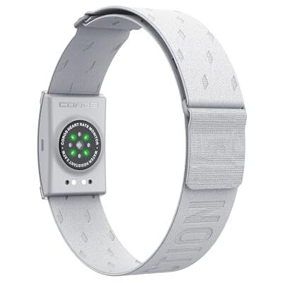 COROS Hartslagmeter, comfortabel, gemakkelijk te dragen, automatische detectie, geavanceerde sensor, nauwkeurige gegevens, Bluetooth, batterijduur van 80 dagen COROS Hartslagmeter, comfortabel, gemakkelijk te dragen, automatische detectie, geavanceerde sensor, nauwkeurige gegevens, Bluetooth, batterijduur van 80 dagen