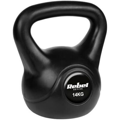 Rebel Electro Rebel Kettlebell Bitume PVC RBA-2317 14 kg Rebel Electro Rebel Kettlebell Bitume PVC RBA-2317 14 kg