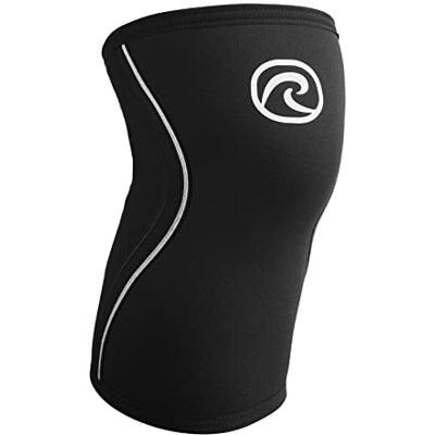 Rehband Krachtsportkniebrace voor crossfit en zware training, 5 mm neopreen kniebrace, verkrijgbaar in vele kleuren en maten, uniseks Rehband Krachtsportkniebrace voor crossfit en zware training, 5 mm neopreen kniebrace, verkrijgbaar in vele kleuren en maten, uniseks