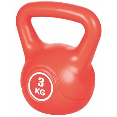 GALILEO Kettlebell, rood, standaard GALILEO Kettlebell, rood, standaard