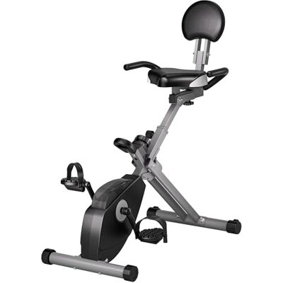 Ultrasport Senioren Ligfiets Home Trainer, ligfiets hometrainer met lage instaphoogte, acht weerstandsniveaus, trainingscomputer, gecertificeerd volgens GS, CE en EN957, comfortabele vulling Ultrasport Senioren Ligfiets Home Trainer, ligfiets hometrainer met lage instaphoogte, acht weerstandsniveaus, trainingscomputer, gecertificeerd volgens GS, CE en EN957, comfortabele vulling