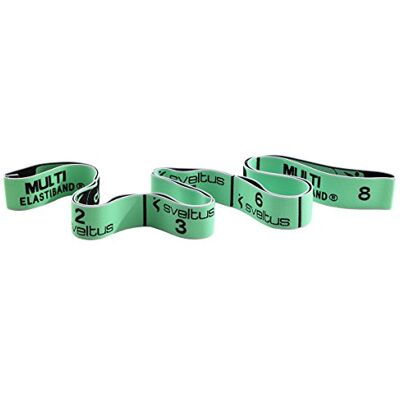 Sveltus Multi Elastiband, 10 kg, groen Sveltus Multi Elastiband, 10 kg, groen
