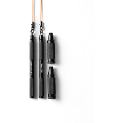 Velites Cyclone Jump Rope Ultralicht springtouw, premium design voor Double Unders en CROSSOVERS, afneembare handgreep en 360° systeem Velites Cyclone Jump Rope Ultralicht springtouw, premium design voor Double Unders en CROSSOVERS, afneembare handgreep en 360° systeem