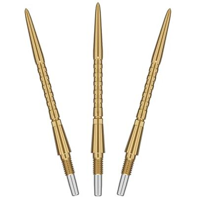 Target Darts Swiss Point Storm Dart Points, Surge (3 stuks set tips) 26 mm/30 mm/35 mm Goud/Zilver/Zwart Wissel Dartpunten, Zwitserse Storm Punten, Professionele Darts Accessoires Target Darts Swiss Point Storm Dart Points, Surge (3 stuks set tips) 26 mm/30 mm/35 mm Goud/Zilver/Zwart Wissel Dartpunten, Zwitserse Storm Punten, Professionele Darts Accessoires