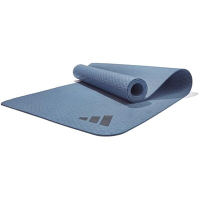 Adidas Yoga Mat, 4 mm, 50% gerecyclede materialen, PVC-vrij, antislip en gestructureerd oppervlak (176 x 61 cm) voor perfecte grip Adidas Yoga Mat, 4 mm, 50% gerecyclede materialen, PVC-vrij, antislip en gestructureerd oppervlak (176 x 61 cm) voor perfecte grip