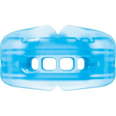 Shock Doctor Doctor Gebitsbescherming, dubbele bandjes, uniseks, volwassenen, blauw 12+ Shock Doctor Doctor Gebitsbescherming, dubbele bandjes, uniseks, volwassenen, blauw 12+