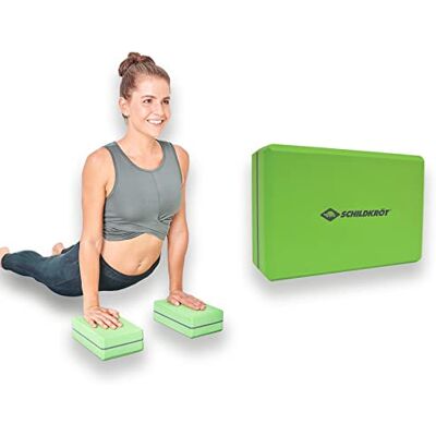 Schildkröt Fitness yogablok, pilatesblok, yoga- en meditatiekussen, rekhulp, van praktisch en zacht schuim Schildkröt Fitness yogablok, pilatesblok, yoga- en meditatiekussen, rekhulp, van praktisch en zacht schuim