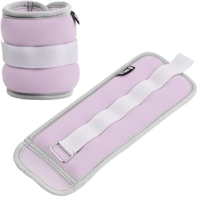 QINGZY 2 stuks enkelgewichten 0,25/0,5/0,75 kg enkelbanden met voetgewichten, hangende manchetten, hangende armbanden voor fitness, fysiotherapie, yoga, aerobics gymnastiek QINGZY 2 stuks enkelgewichten 0,25/0,5/0,75 kg enkelbanden met voetgewichten, hangende manchetten, hangende armbanden voor fitness, fysiotherapie, yoga, aerobics gymnastiek