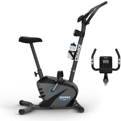 ZIPRO Beat RS hometrainer, fitness-ergometer, magnetische hometrainer, ergometer tot 120 kg, hometrainer, hometrainer, ergometer op batterijen ZIPRO Beat RS hometrainer, fitness-ergometer, magnetische hometrainer, ergometer tot 120 kg, hometrainer, hometrainer, ergometer op batterijen