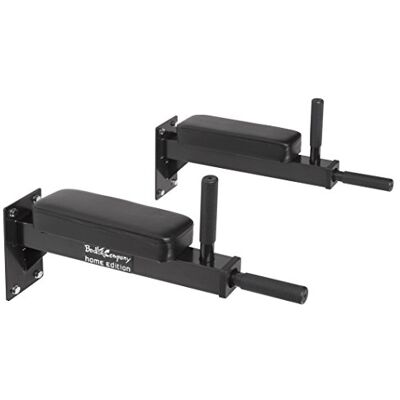 Bad Company Dipstation voor wandmontage, dipstangen voor wandbevestiging voor thuis, parallettes I BCA-46 Bad Company Dipstation voor wandmontage, dipstangen voor wandbevestiging voor thuis, parallettes I BCA-46