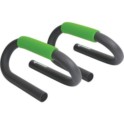 Schildkröt Fitness 1 paar trekgrepen, push-up-stangen, groen/antraciet Schildkröt Fitness 1 paar trekgrepen, push-up-stangen, groen/antraciet