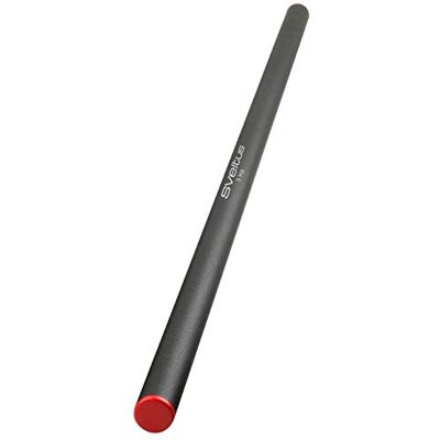 Sveltus Verzwaarde stalen stang (2 reeks: 100 cm gerecameerd en 120 cm uni), maat 100 cm Sveltus Verzwaarde stalen stang (2 reeks: 100 cm gerecameerd en 120 cm uni), maat 100 cm
