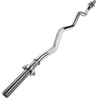 G5 HT SPORT Barbell CURL chroom 120 cm schroefsluiting Ø stangbelasting 25 mm draagkracht 130 kg G5 HT SPORT Barbell CURL chroom 120 cm schroefsluiting Ø stangbelasting 25 mm draagkracht 130 kg