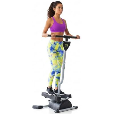 Bonplus BP Stepper Fitness Cardio Twister Oefeningen voor billen, benen, taille, buik en armen Ave LED-display Thuis trainen Maximaal gewicht 120 kg Fitness Bonplus BP Stepper Fitness Cardio Twister Oefeningen voor billen, benen, taille, buik en armen Ave LED-display Thuis trainen Maximaal gewicht 120 kg Fitness