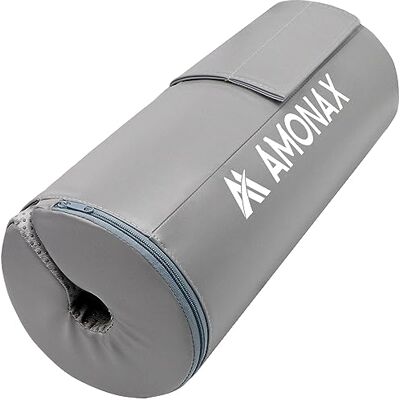 Amonax Heupduwen Halterkussen, extra dikke schuimvulling, fitnessaccessoires, fitness, training, kussensloop voor heupen, vrouwen en mannen Amonax Heupduwen Halterkussen, extra dikke schuimvulling, fitnessaccessoires, fitness, training, kussensloop voor heupen, vrouwen en mannen