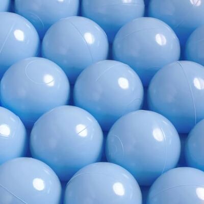 MISIOO Ballenbadballen, ballenbad, ballen met een diameter van 6 cm, kunststof ballen van 100% polyethyleen met lage dichtheid, babyspeelgoed MISIOO Ballenbadballen, ballenbad, ballen met een diameter van 6 cm, kunststof ballen van 100% polyethyleen met lage dichtheid, babyspeelgoed