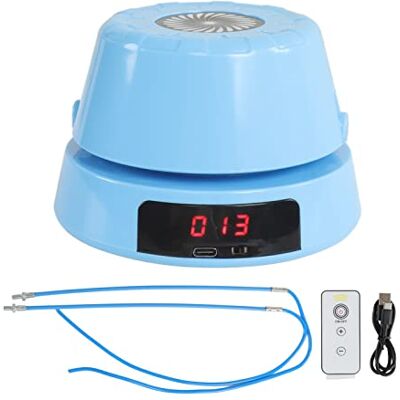 Luqeeg Intelligente springmachine, automatische telling, intelligente elektrische springmachine, springtouw oefening voor familie, kantoor, sportschool, feest (blauw Luqeeg Intelligente springmachine, automatische telling, intelligente elektrische springmachine, springtouw oefening voor familie, kantoor, sportschool, feest (blauw