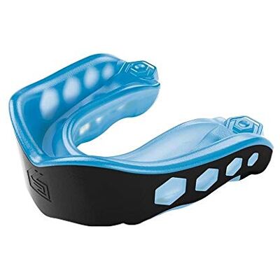 Shock Doctor Gel Max Juni mondbescherming voor kinderen, blauw/zwart, 0-11 jaar Shock Doctor Gel Max Juni mondbescherming voor kinderen, blauw/zwart, 0-11 jaar