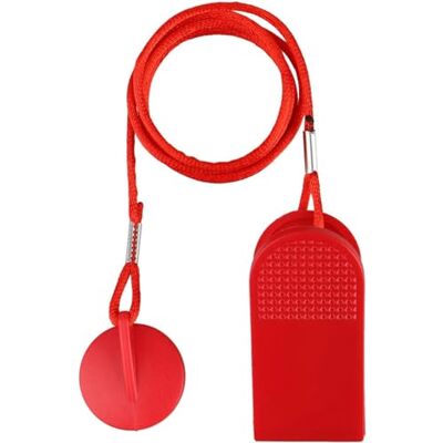 ShanBye Universele veiligheidssleutel voor loopband, magnetisch veiligheidsslot, noodstop-accessoires voor loopband, rood, 3,1 cm ShanBye Universele veiligheidssleutel voor loopband, magnetisch veiligheidsslot, noodstop-accessoires voor loopband, rood, 3,1 cm