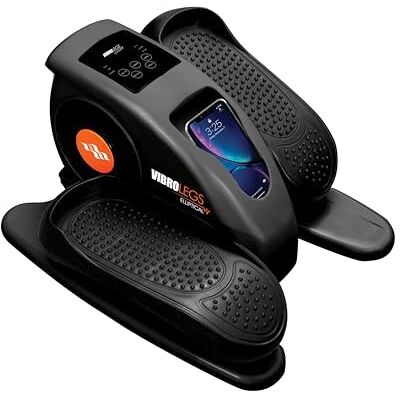 Vibro Shaper VibroLegs Elliptical Mini hometrainer, gemotoriseerde ellipstrainer voor meer beweging tijdens het zitten, pedaaltrainer voor thuiskantoor en vrije tijd, moeiteloos spieractivering Vibro Shaper VibroLegs Elliptical Mini hometrainer, gemotoriseerde ellipstrainer voor meer beweging tijdens het zitten, pedaaltrainer voor thuiskantoor en vrije tijd, moeiteloos spieractivering